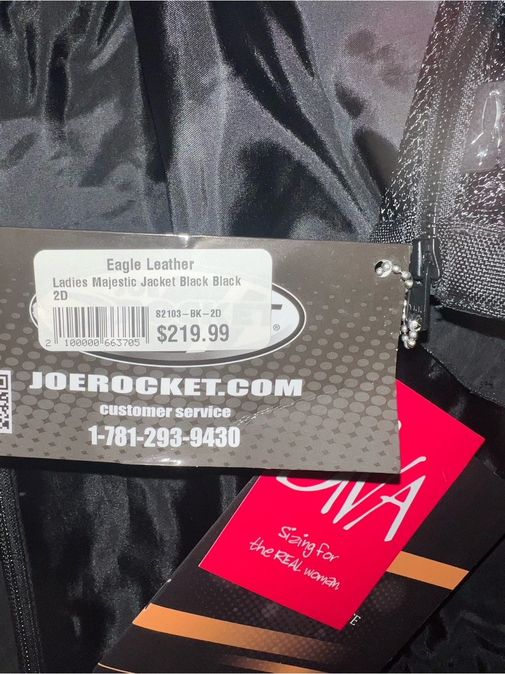Joe Rocket Women's Black Mesh Riding Jacket - Picture 2 of 5